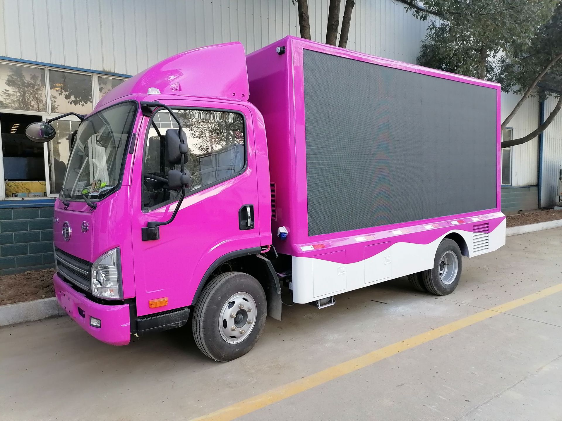 led多媒体宣传车 解放流动广告车价格 厂家批发图片更清晰视频好