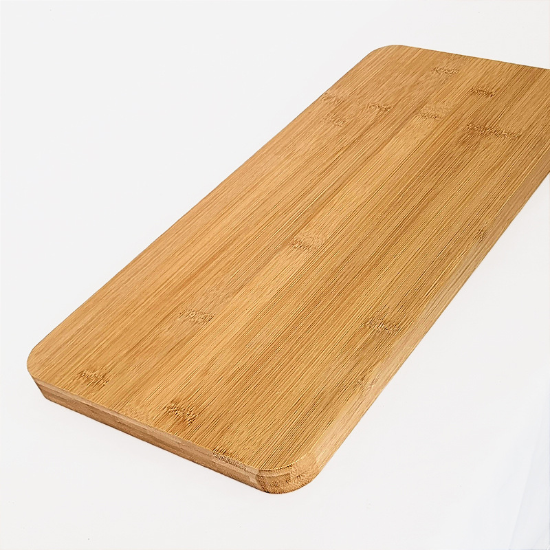 定制长竹木板材 圆弧角胶合竹板片 长正方形竹压板材隔板搁板模型
