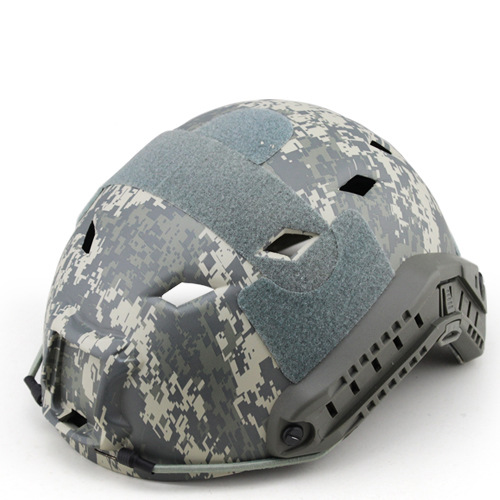 厂家直销真人cs野外娱乐活动标准版棱孔迷彩fast伞兵头盔-阿里巴巴
