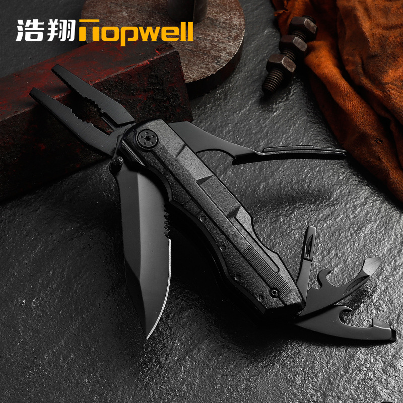 Cross-Border EDC Combination Tool Pliers Multi-Function Knife Pliers New Outdoor a Folding Knife Multi-Function Folding Knife & Pliers