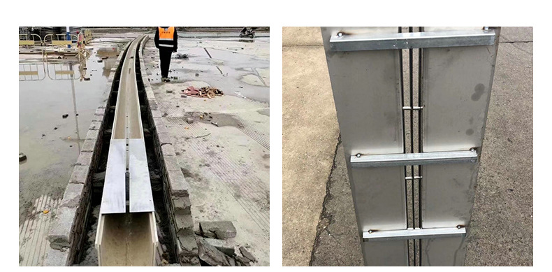 绍兴定制停车场广场不锈钢线型排水沟 u型成品缝隙式线性排水沟