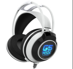 Head-Mounted Computer E-Sports Games Wired Headset with Microphone