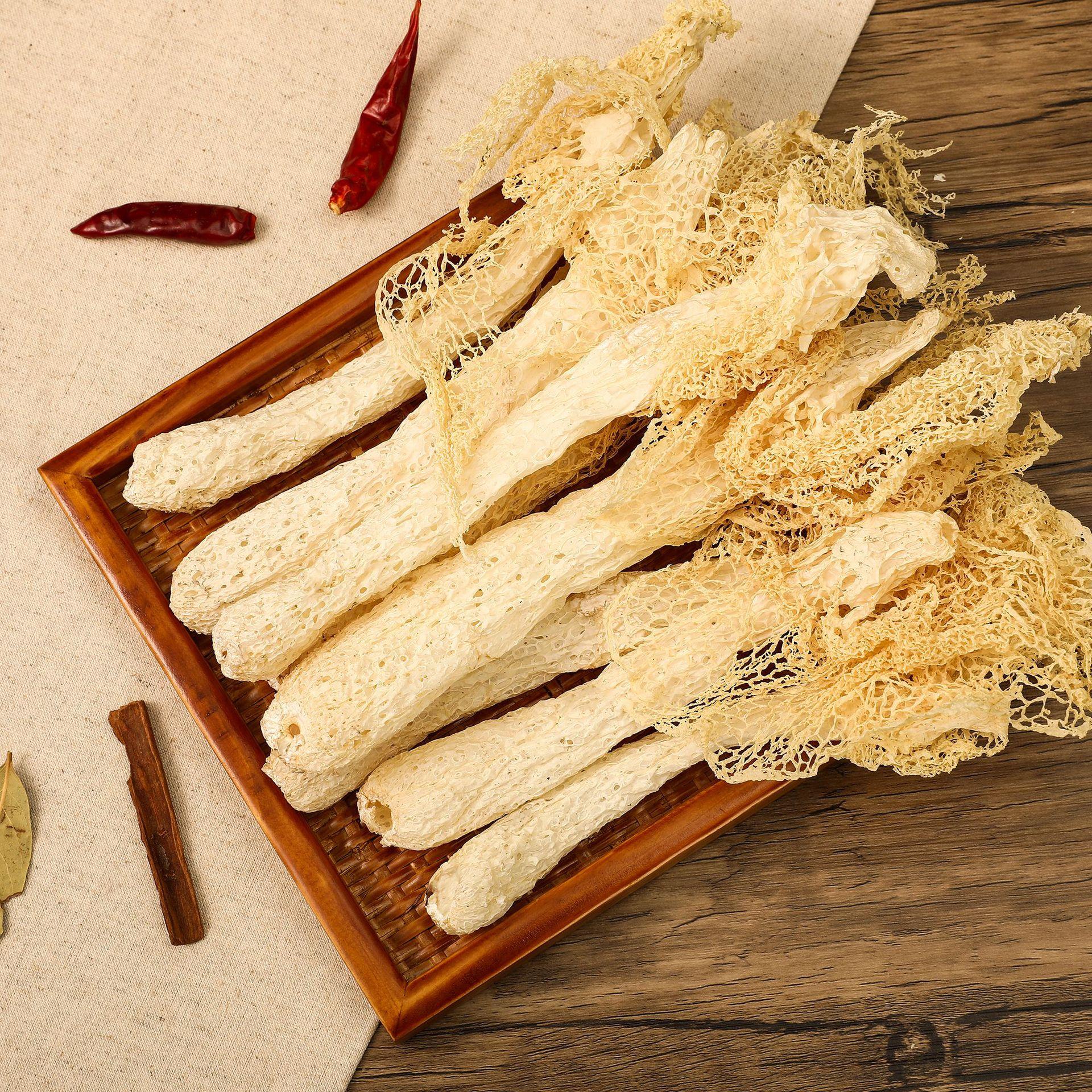 云南竹荪干货仿野生短裙竹荪菌特级无硫煲汤食材非织金竹荪-报价