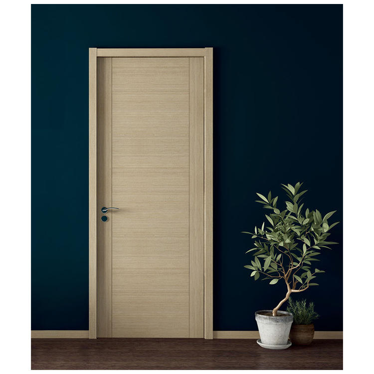 全屋定制全实木家具木门现代简约室内门平开免漆木门套装卧室家用