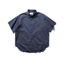 RUIIENRS x TIMACHINE 夏季新款 宽松格纹休闲短袖衬衫 CSG017