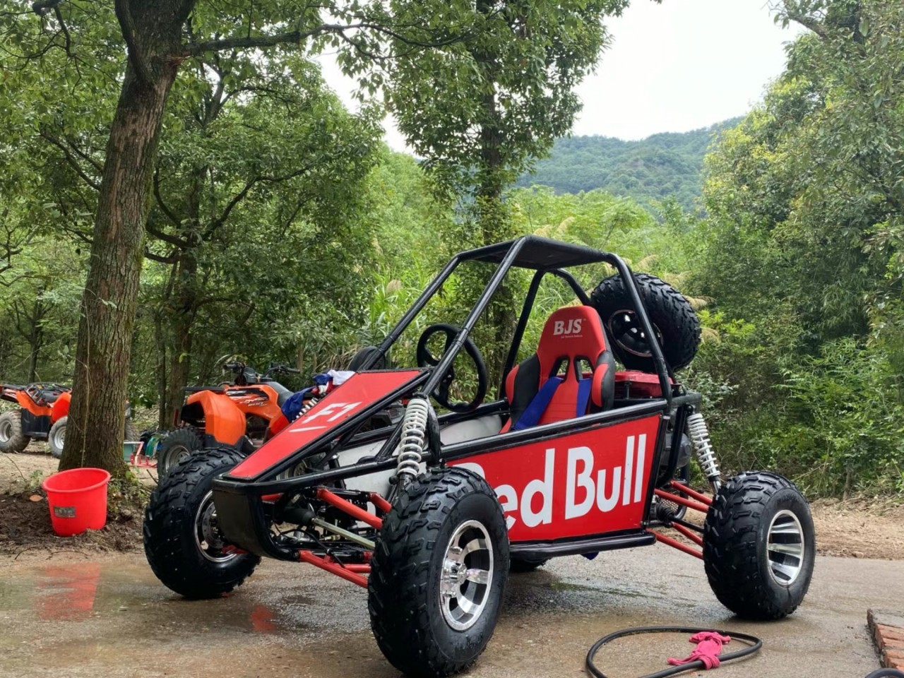 单座成人180cc四轮沙滩车山地丛林越野摩托车utv卡丁车-阿里巴巴