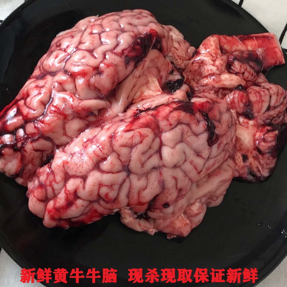 年货新鲜牛脑黄牛牛脑子牛脑烧烤火锅牛杂1个年货相似