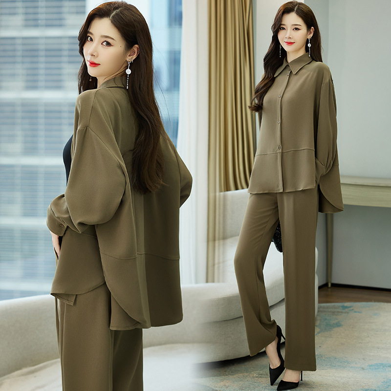 职业女装套装裤子图片