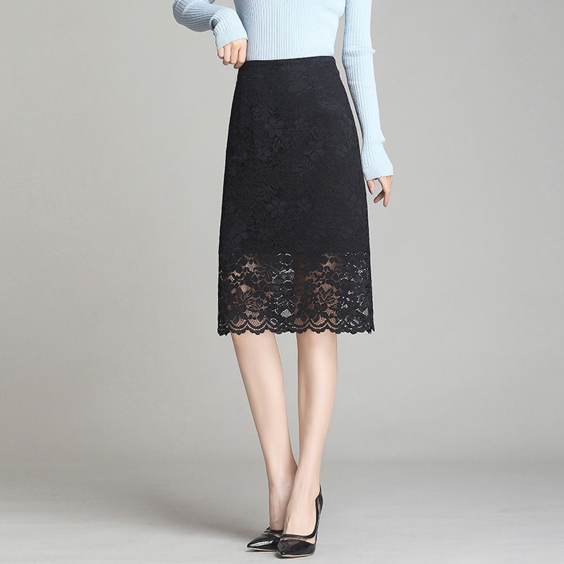 一步裙中长款2022夏装新款鱼尾裙小雏菊碎花半身裙中长款高腰鱼尾包臀