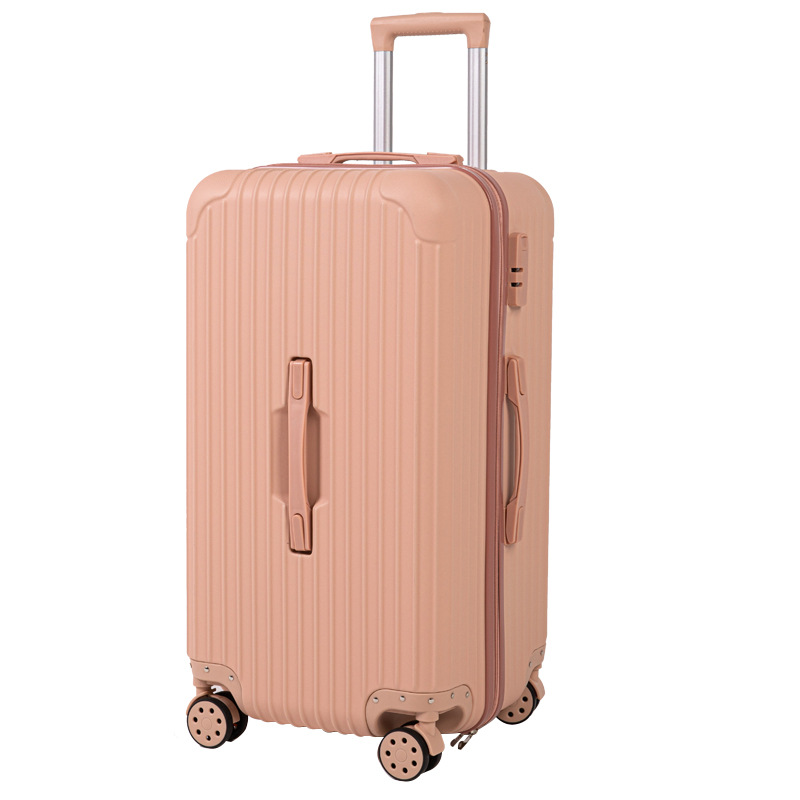 Candy Color Traveling Trolley Case Universal Wheel 26 Luggage Large Capacity 30 Thickened Suitcase with Combination Lock 32-Inch Wholesale