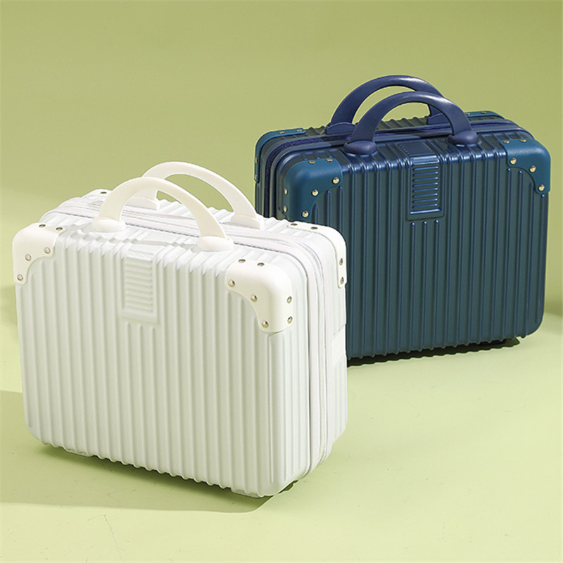 复古迷你手提箱化妆箱14寸小行李箱16寸伴手礼箱子密码旅行箱包厂