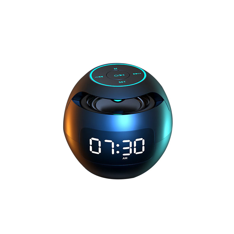 Wireless Bluetooth Audio Large Volume High Sound Quality Mini Alarm Clock Student Rechargeable Mini Speaker Ai Smart Subwoofer