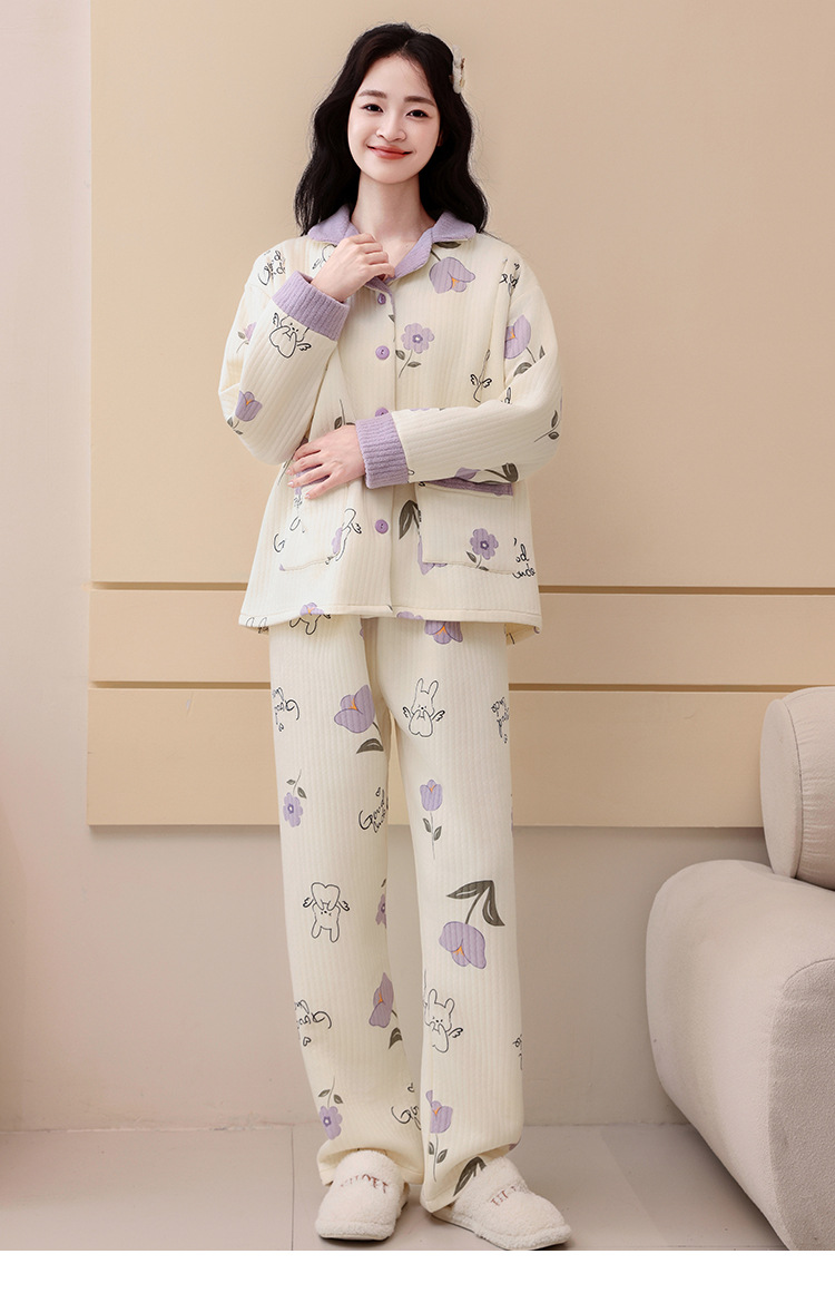 Cotton Padded Maternity Nursing Sleepwear Sets Pajamas Suits CLothes for Pregnant Women Pregnancy Sleep Home Lounge Wear 152 O1CN01ogdB9s1fxwYZx4Ygq !!2496274074 0 cib