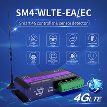 SM4-WLTE-EA外贸4路4G多路传感 APP/WEB 热电偶PT100SMS停电报警A