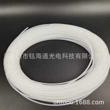 UHTOO厂家直销乳白色塑料光纤，导光光纤，塑料光纤棒