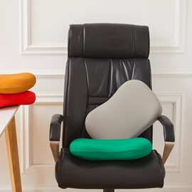 腰靠办公室护腰座椅腰托靠背腰枕记忆棉靠垫枕午睡枕护腰靠批发