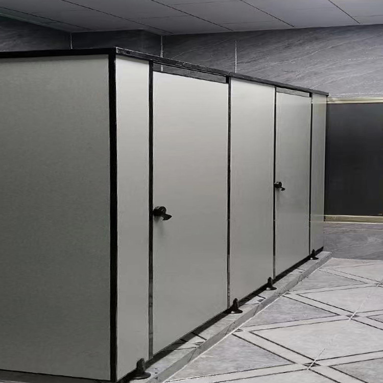 厂家定制卫生间隔断塑钢隔断淋浴间塑料pvc中空板公共厕所隔断