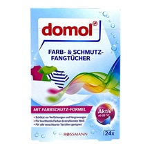 德国 Domol彩色衣物防染巾 24片
