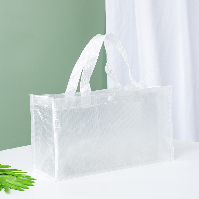 Waterproof Plastic Woven Bag Factory Wholesale Rice Transparent Pp Packaging Bags Luggage Packing Pp Woven Bag