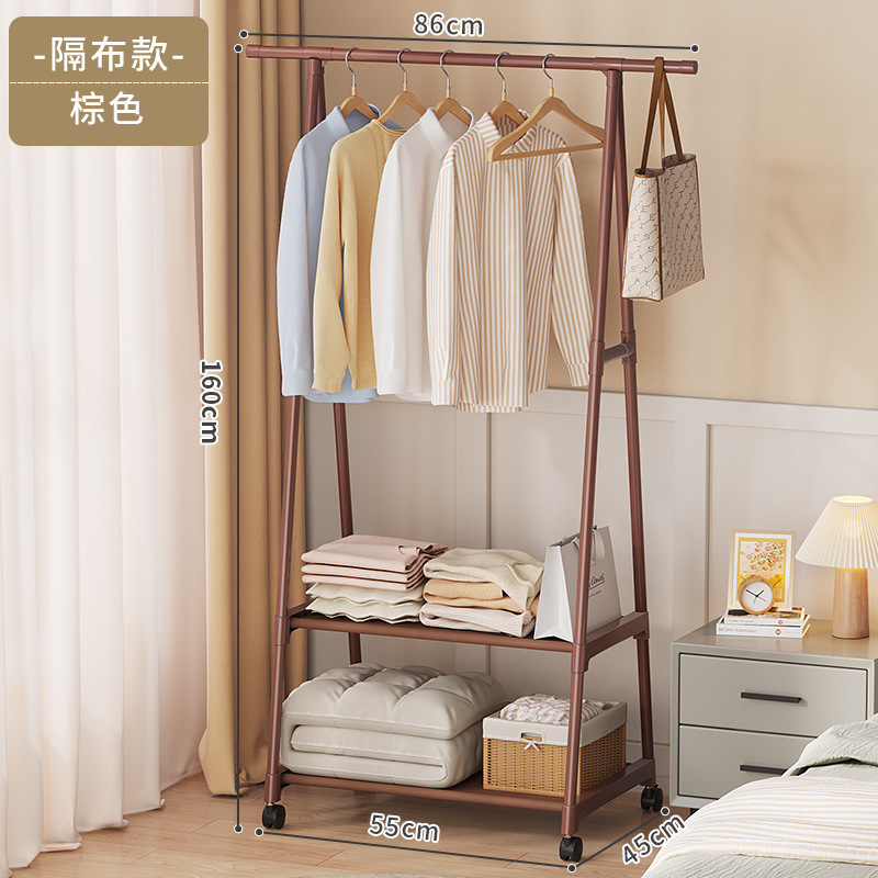 Clothes Rack Multi-Functional Clothes Hanger Home Dormitory Rental Small Storage Clothes Hanger Floor Hanger Wholesale