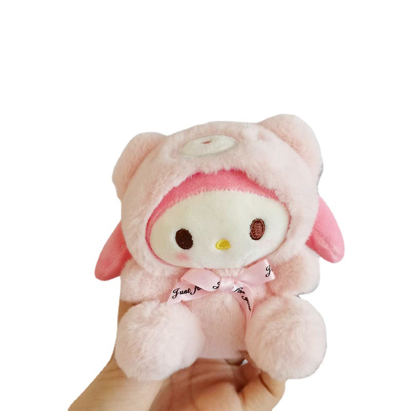 Japanese Sanrio Keychain Pendant Cute Doll Gift Schoolbag Accessories Plush Doll Toy Doll Wholesale