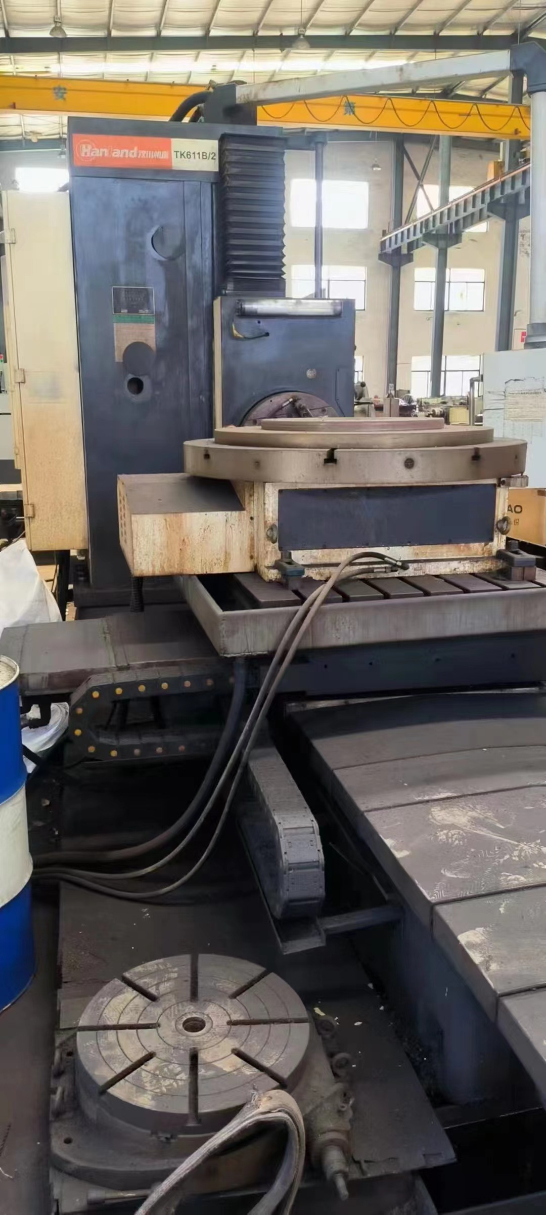 0成交0台出售二手汉川hctk6511x2-13数控双面刨台卧式铣镗床二手130刨