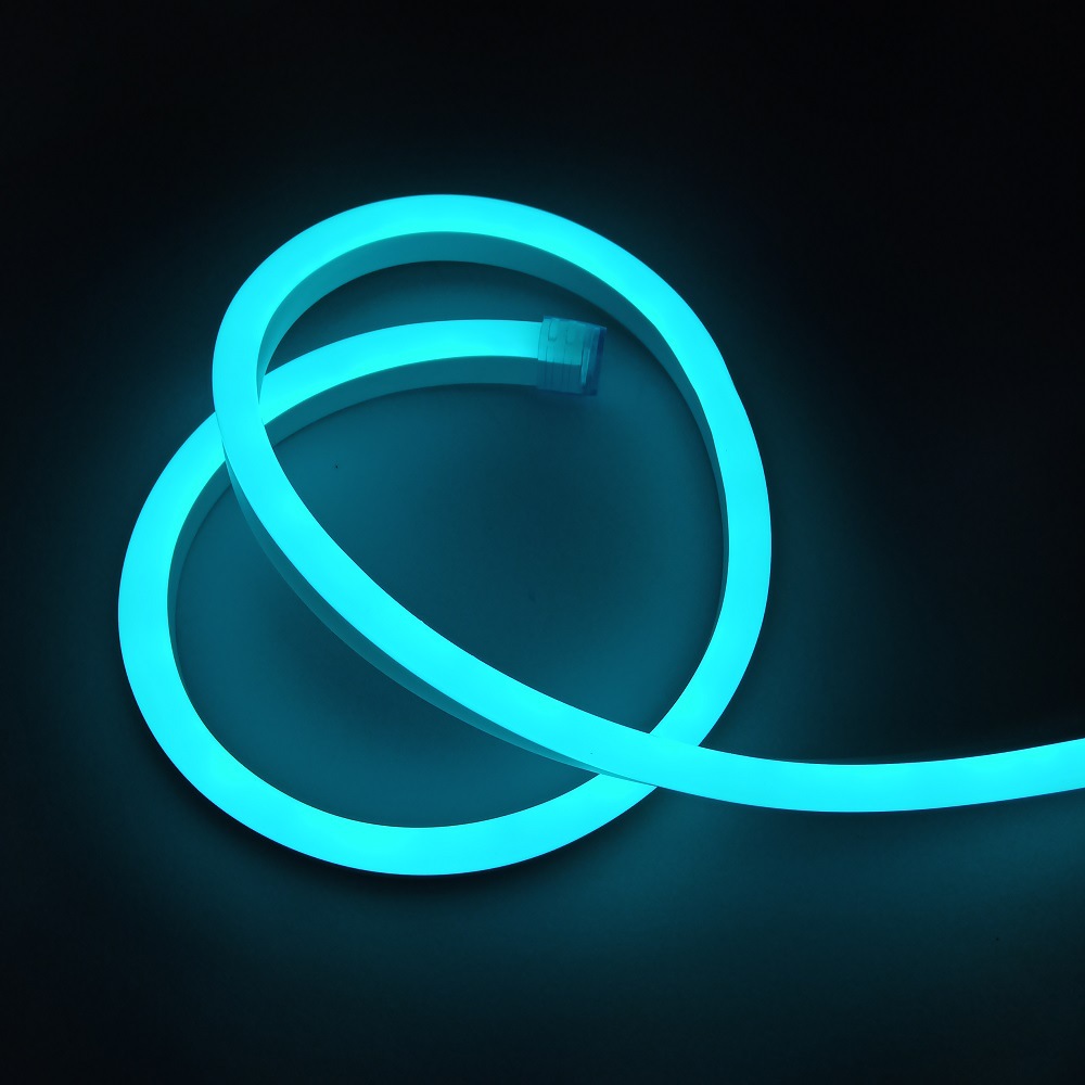 户外酒店高压单色全彩霓虹灯带户外防水灯条背景轮廓22