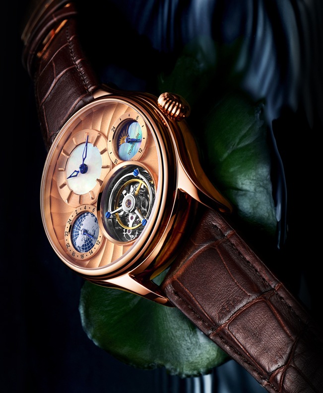 精利jinlery瑞士多功能镂空透底真陀飞轮手动机械表皮带支持可diy