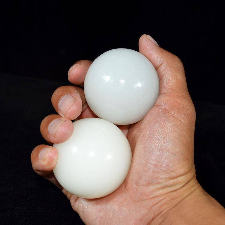 工厂直发天然手球批发玉石健身球中老年手把件四川白球-阿里巴巴
