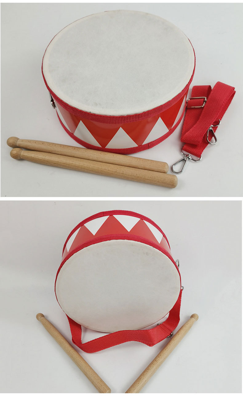 奥尔夫打击乐器手提小鼓玩具鼓手敲鼓儿童早教鼓乐器儿童表演腰鼓