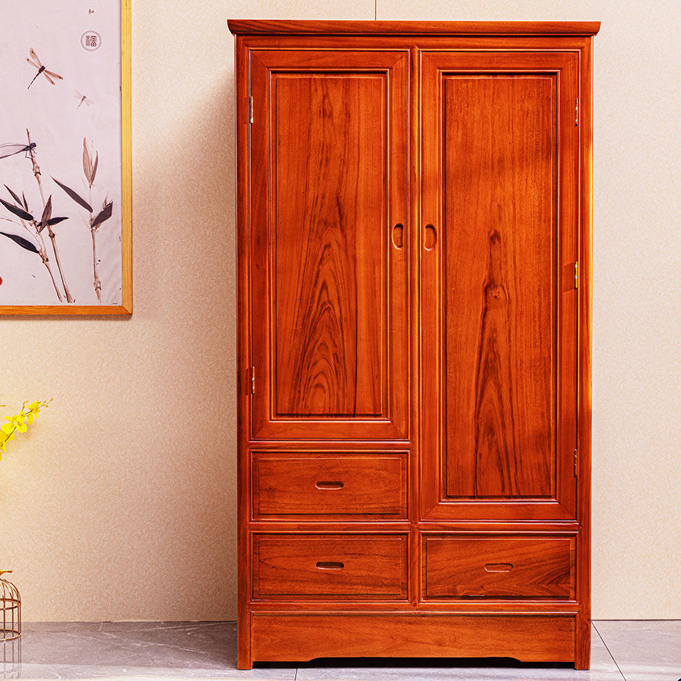 香樟木衣柜老樟木衣柜防虫防蛀防潮收纳柜储物柜实木衣柜厂家