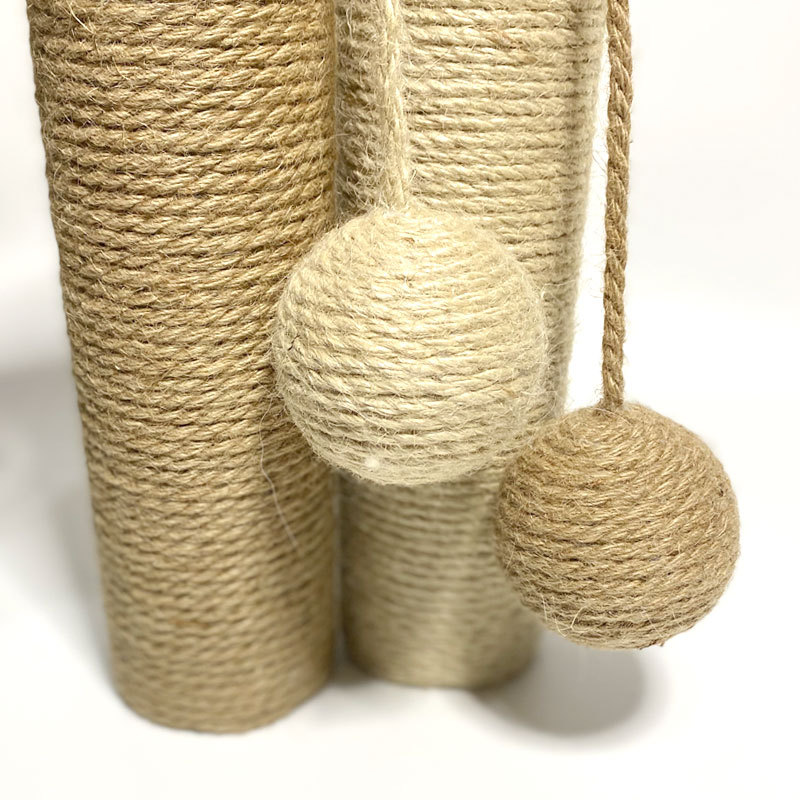 Cat Toy Cat Teasing Ball Cat Self-Hi Relieving Stuffy Sisal Ball Refillable Catnip Cat Climbing Frame Diy Materials Accessories