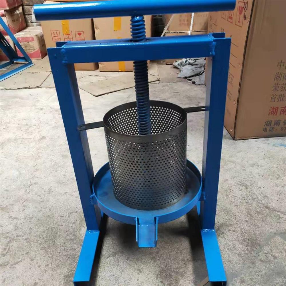 小型家用手动榨油机压油渣机压猪油渣机中药榨汁机油渣压饼压油机