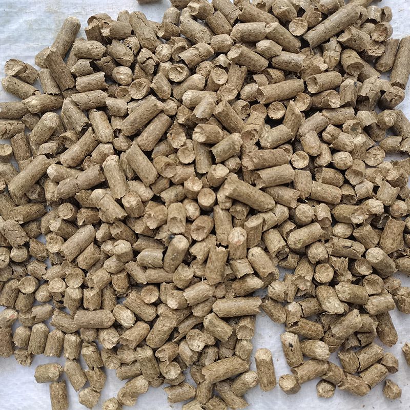 厂家直供批发 动物园养殖场牛羊马养殖育肥青储饲料 玉米秸秆颗粒