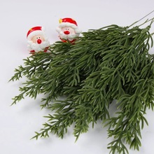 松针仿真绿植松大小针枝diy工艺品圣诞圈花环礼盒装饰圣诞节配饰