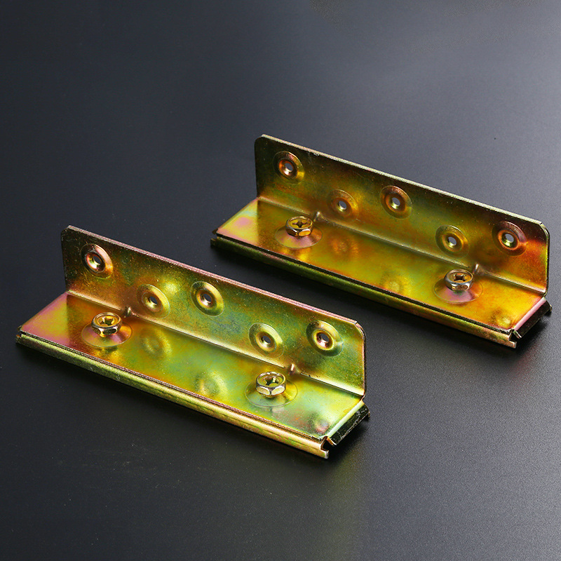 源头工厂 6寸螺丝床挂配件挂角床 加厚实木床家具五金连接件