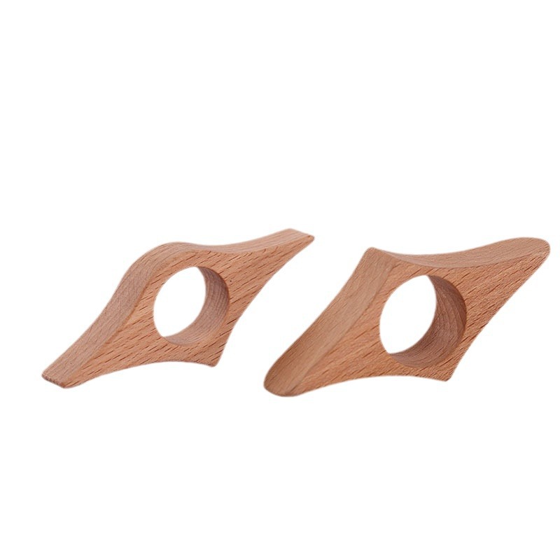 Cross-Border in Stock Solid Wood Paperweight Thumb Book Support Lazy One-Hand Reading Ring Reading Artifact Paperweight Ring