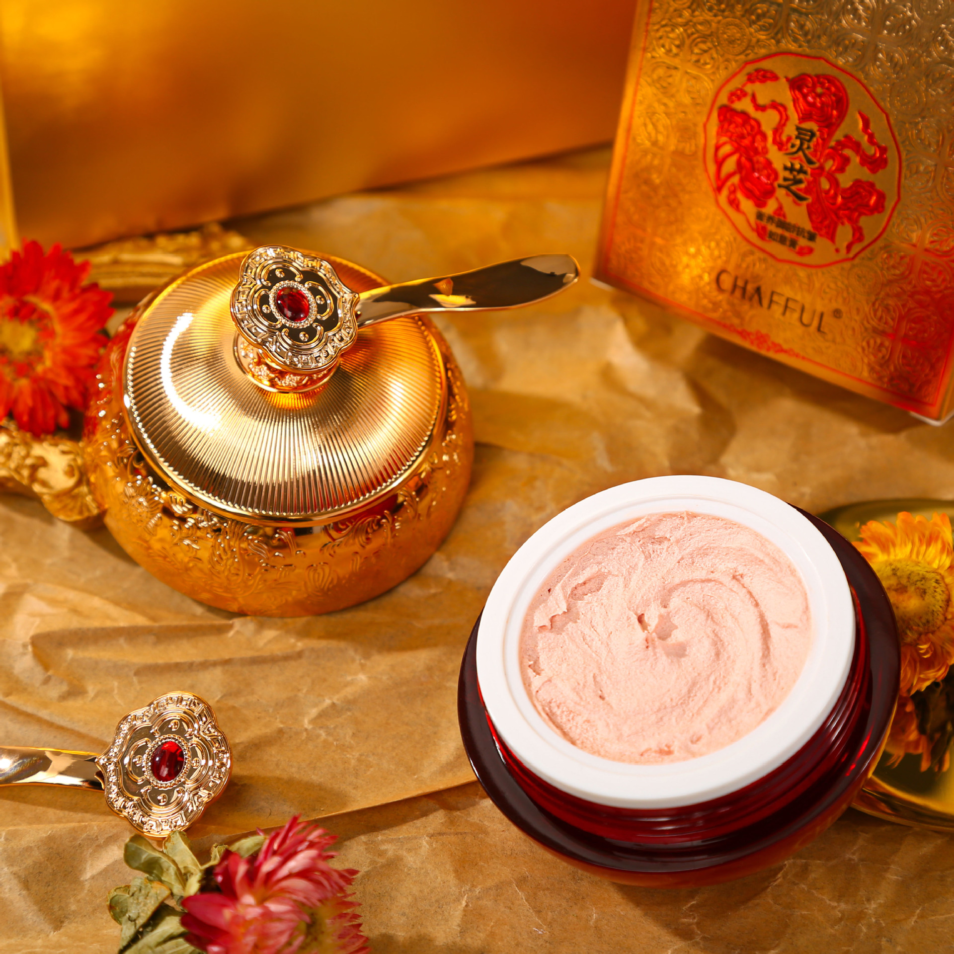 网红同款如意膏护肤润面霜龙血膏补水保湿贵妇膏自然提亮一件代发