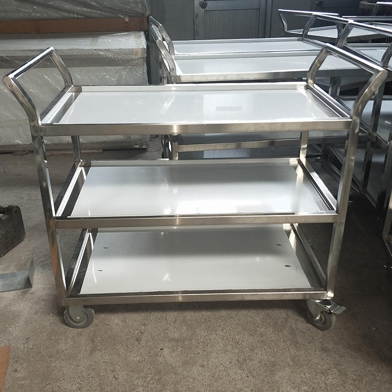 商用厨房调料车工作柜子多功能酱料手推简约带轮餐馆小号餐车食堂