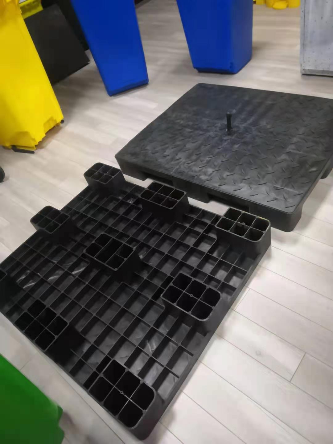 浙江黄岩模压九脚托盘模具开发 液压机模压托盘模具常年开模