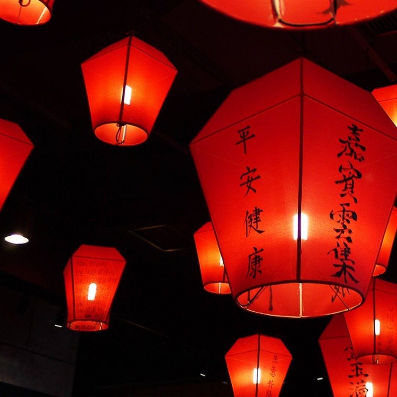 许愿灯孔明灯批发100个安创意浪漫爱情祝福大号心形厂家直销代发