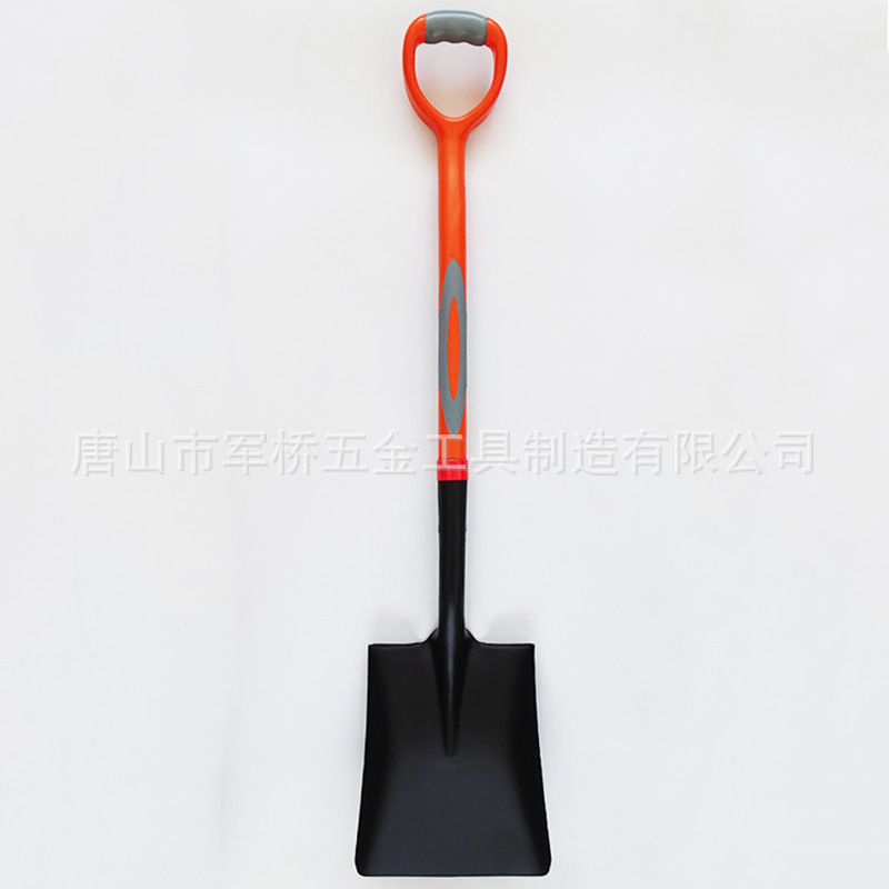 factory wholesale shovel agricultural square shovel thickened car outdoor large manganese steel garden shovel