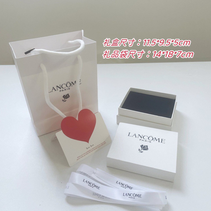 兰蔻/lancome包装盒包装袋口红香水礼品盒礼品袋手提袋子送人全套