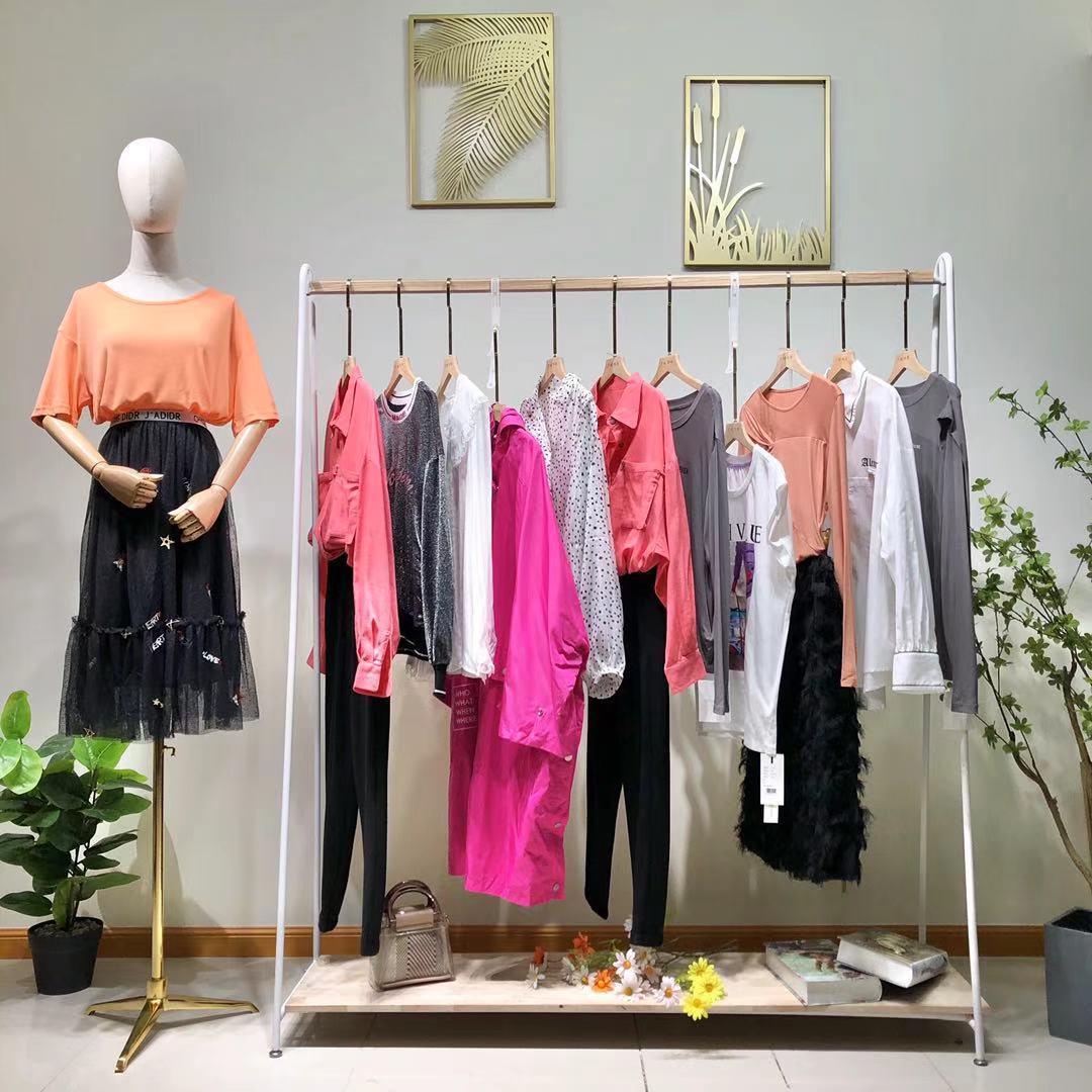 原创设计师品牌几禾21春装 纳纹风品牌折扣女装尾货清仓专柜货源