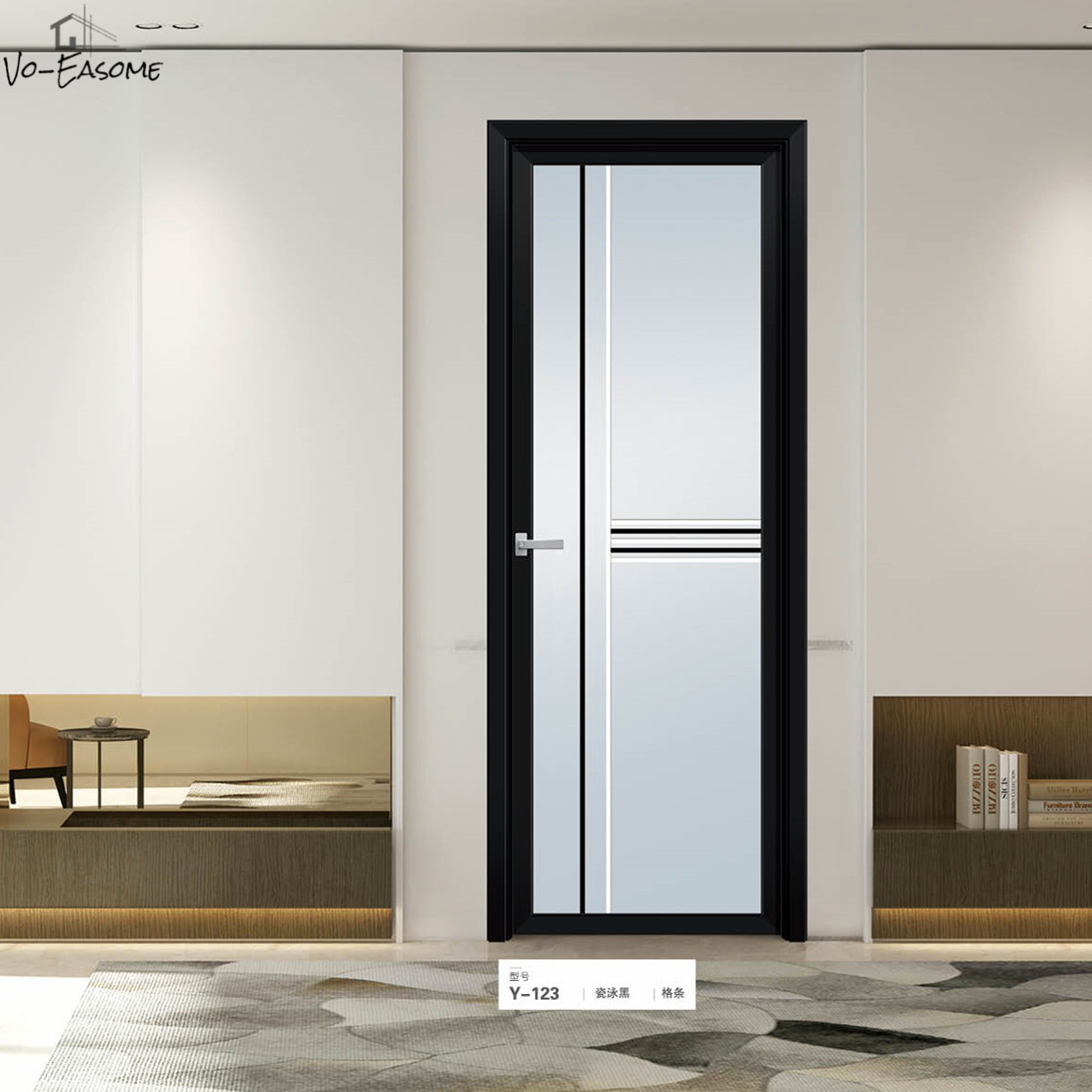 厂家直销铝合金中窄窄边门厨房厕所洗手间卫生间现代简约轻奢民宿