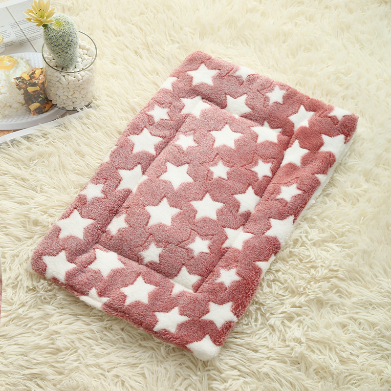 Cross-Border Autumn and Winter Thickened Pet Pad Cat Pad Dog Mat Blanket Pet Nest Bed Pet Sleeping Seat Cushion Wholesale