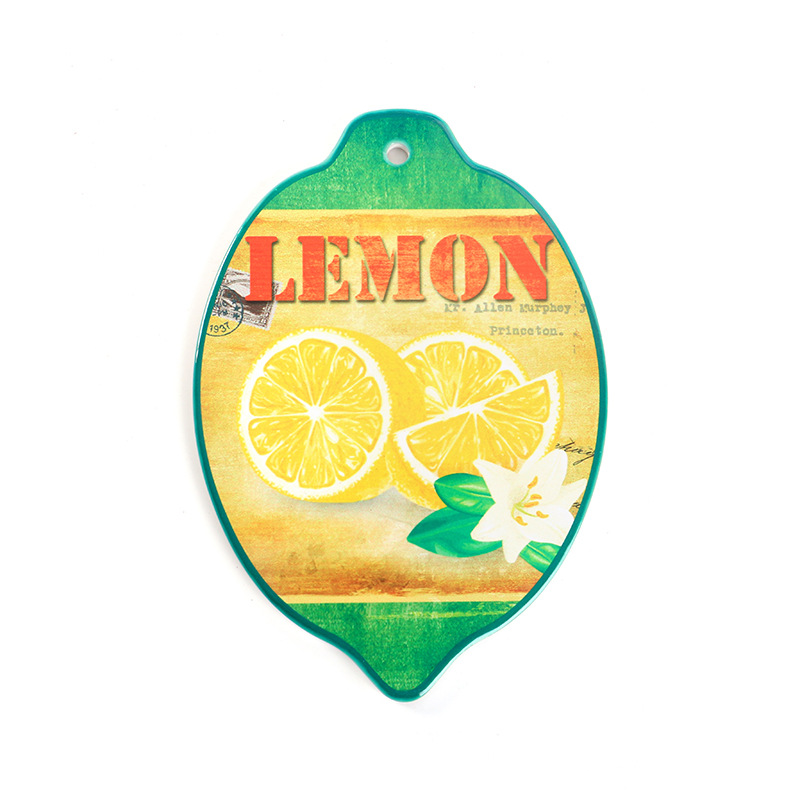 Creative Ceramic Insulation Placemat New Lemon Shape Heat Proof Mat Ceramic Decorative Crafts Placemat Plate Mat Table Mat