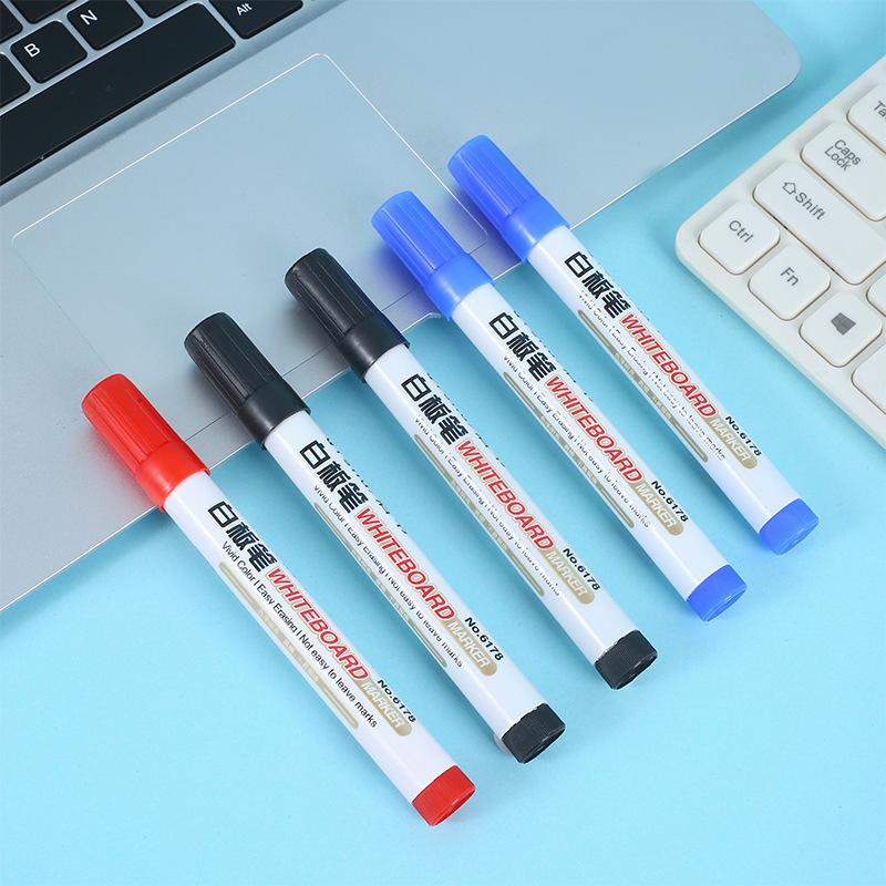 Large Capacity Whiteboard Marker Erasable Quick-Drying Water-Based Marking Pen Wholesale Children's Color Painting Brush Teacher Erasable Pen