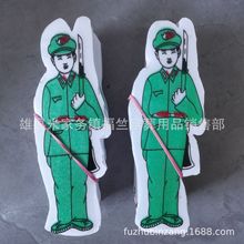 福竺殡葬 批发泡沫工艺品 大兵 保安 佣人 纸扎楼房装饰用品祭祀