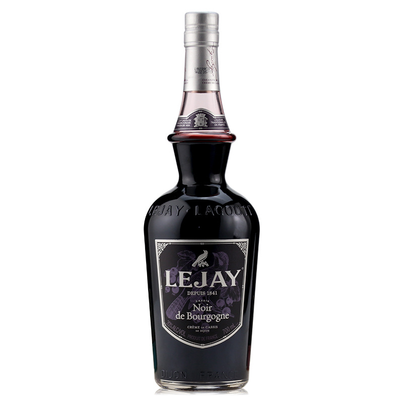 lejay乐加黑加仑口味勃艮地利口酒鸡尾酒调酒配制酒洋酒法国进口